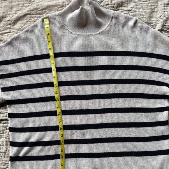 InWear Beige Striped Sweater - Medium - Picture 8 of 9